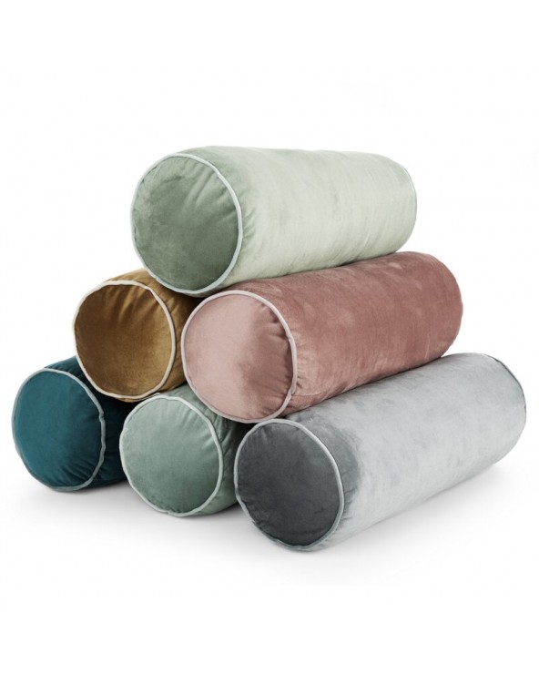 Wałek dekoracyjny 45x15 Gaja 5 ciemnoniebieski Eurofirany