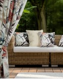 Poszewka ogrodowa 45x45 Garden 11B beżowa Eurofirany