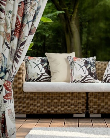 Poszewka ogrodowa 45x45 Garden 11B beżowa Eurofirany