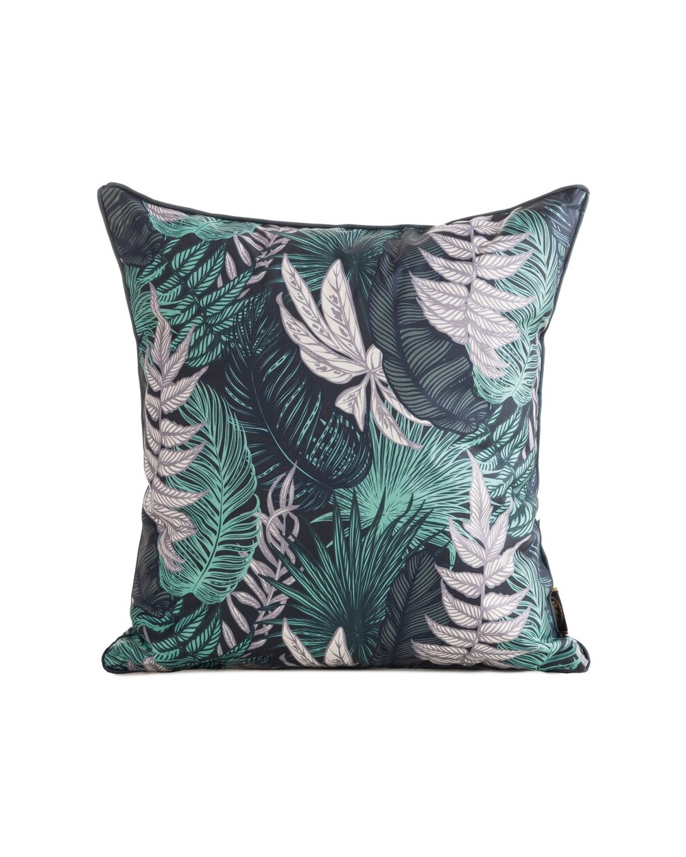 Poszewka ogrodowa 45x45 Garden 12A granatowa/turkusowa Eurofirany