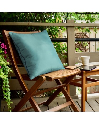 Poszewka ogrodowa 45x45 Garden 12B turkusowa Eurofirany