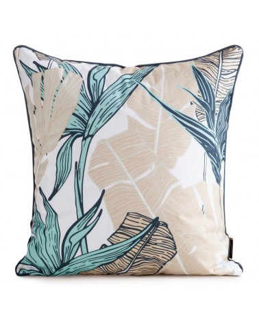 Poszewka ogrodowa 45x45 Garden 14A miętowa/beżowa Eurofirany