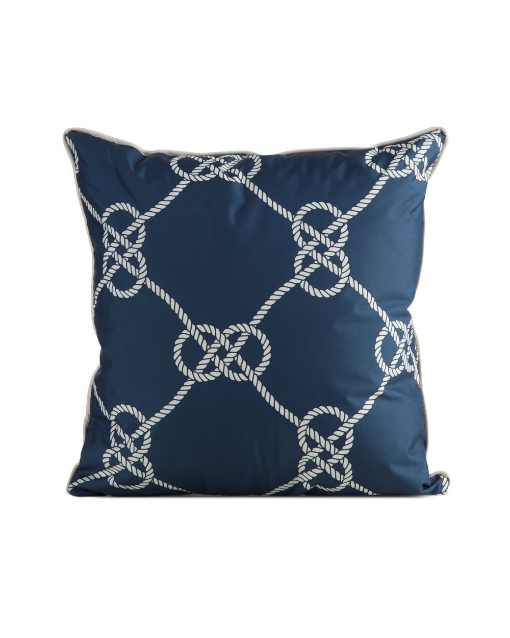 Poszewka ogrodowa 45x45 Garden 15A granatowa/biała Eurofirany