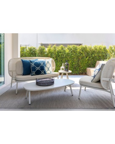 Poszewka ogrodowa 45x45 Garden 16B granatowa Eurofirany