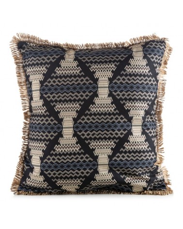 Poszewka ogrodowa 45x45 Garden 18C czarna/beżowa Eurofirany