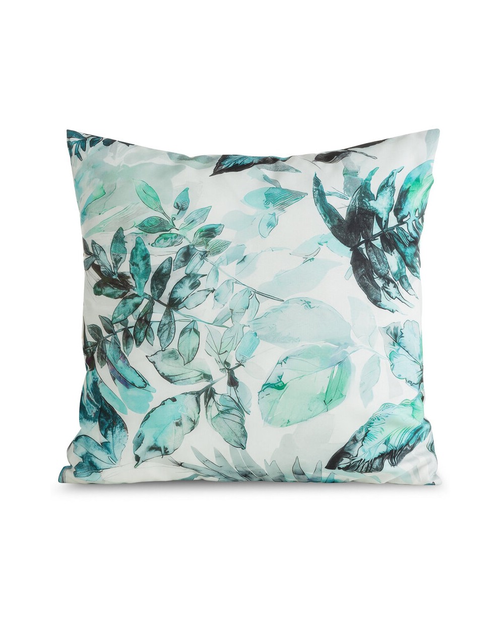 Poszewka ogrodowa 45x45 Garden 2 biała/zielona Eurofirany