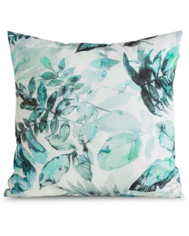 Poszewka ogrodowa 45x45 Garden 2 biała/zielona Eurofirany