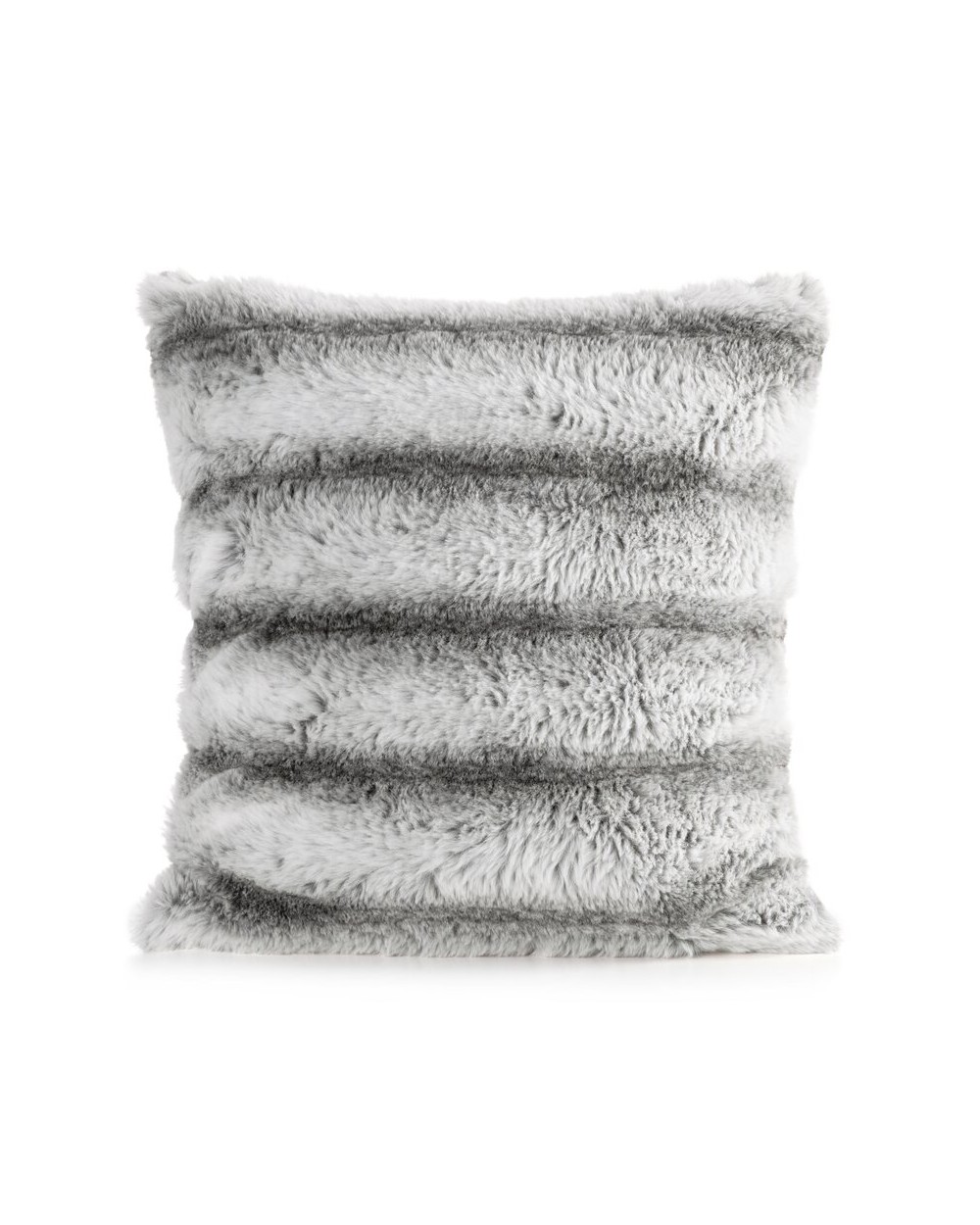 Poszewka futrzana 45x45 Lucy stalowa Eurofirany