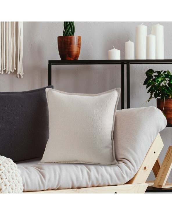 Poszewka dekoracyjna 45x45 Luna kremowa Eurofirany