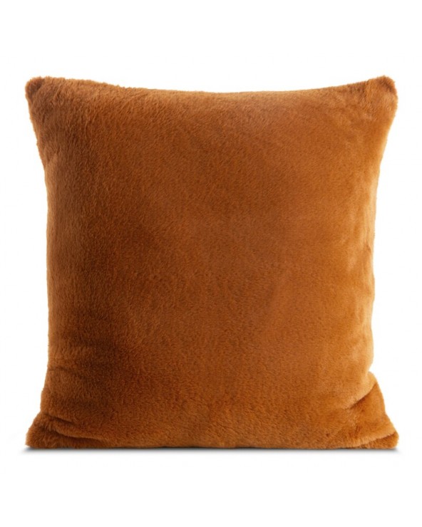 Poszewka futrzana 60x60 Nina ceglasta Eurofirany