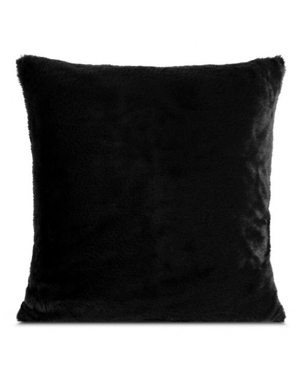 Poszewka futrzana 60x60 Nina czarna Eurofirany
