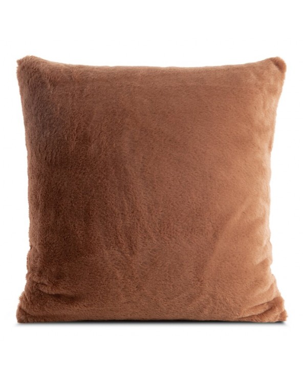 Poszewka futrzana 60x60 Nina mocha Eurofirany