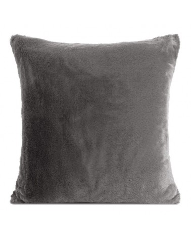 Poszewka futrzana 45x45 Nina stalowa Eurofirany