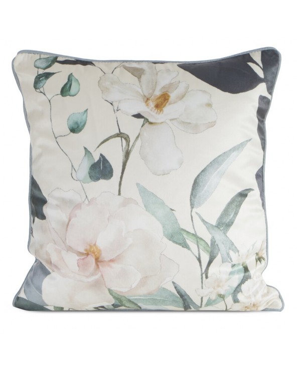 Poszewka velvet 45x45 Rosita 1 kremowa Eurofirany