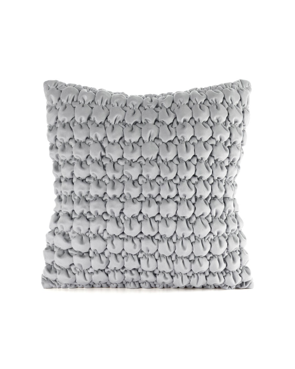 Poszewka velvet 45x45 Velvet 193B srebrna Eurofirany