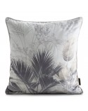 Poszewka velvet 45x45 Velvet 196 beżowa/stalowa Eurofirany