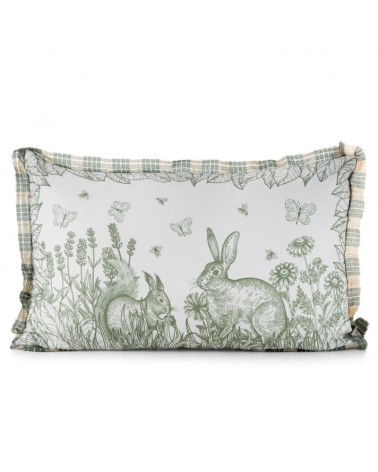 Poszewka wielkanocna 30x50 Wiosna 60 kremowa/zielona Eurofirany