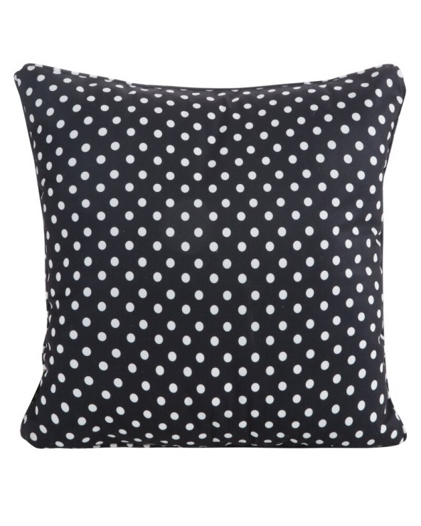 Poszewka wielkanocna 45x45 Wiosna czarna 4 Eurofirany