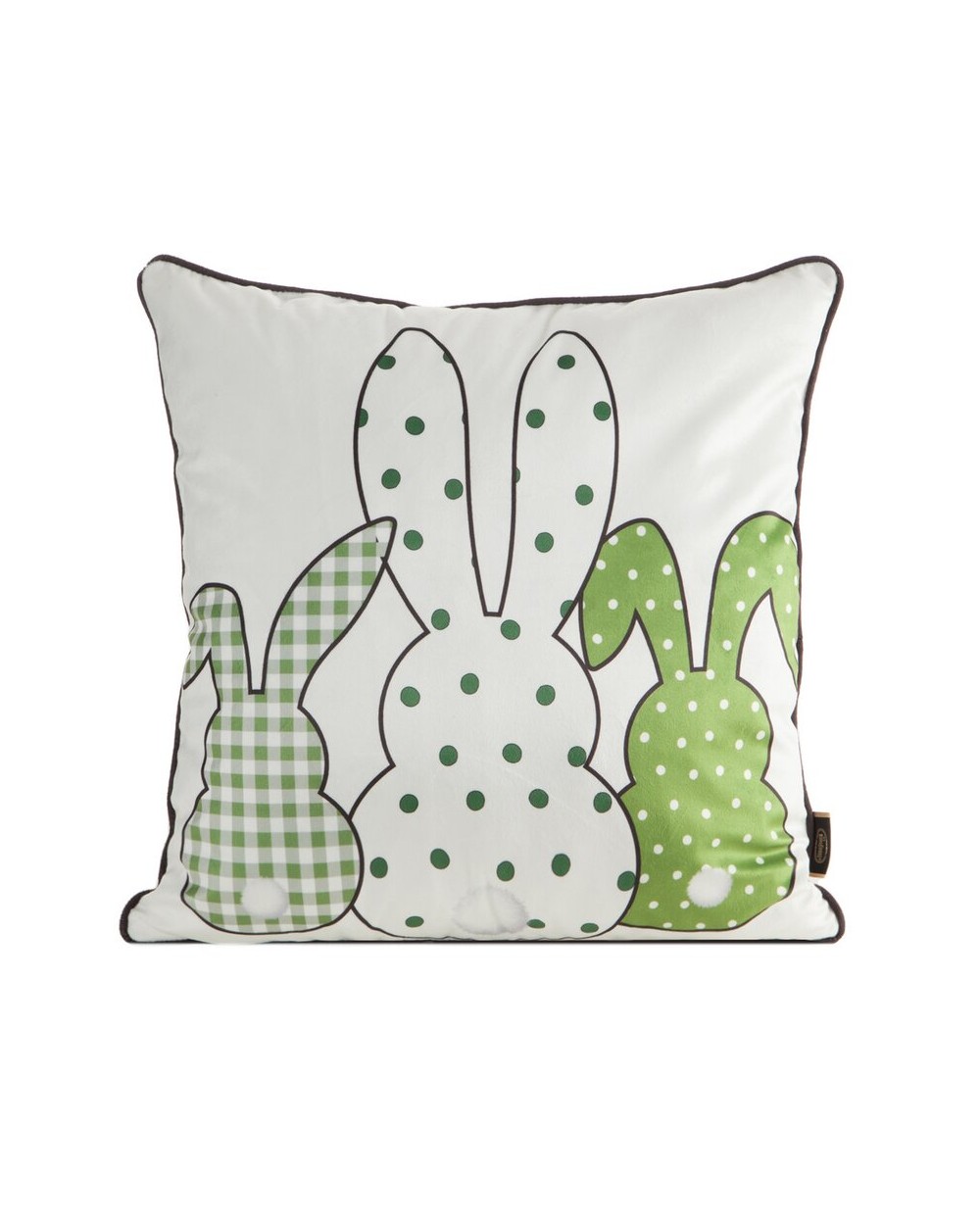 Poszewka wielkanocna 45x45 Wiosna zielona 4 Eurofirany