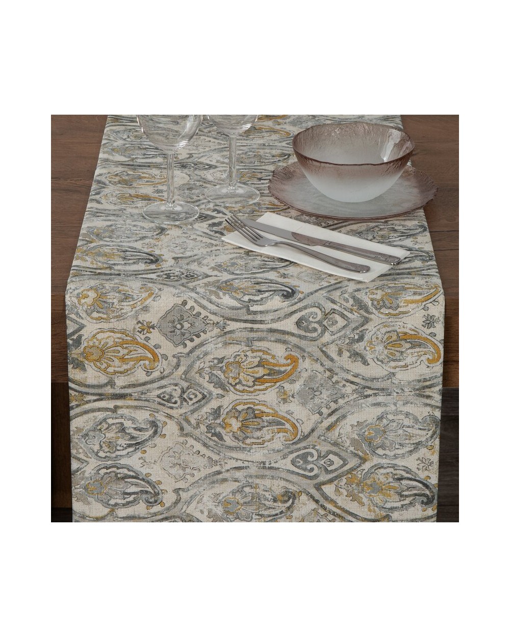 Bieżnik 40x140 Bocono musztardowy Eurofirany