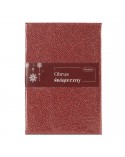 Obrus błyszczący 85x85 Dasher czerwony/złoty Eurofirany