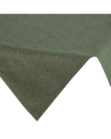 Obrus błyszczący 85x85 Dasher zielony/złoty Eurofirany
