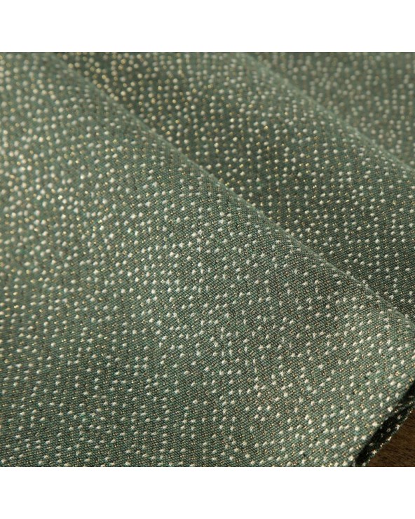 Obrus błyszczący 85x85 Dasher zielony/złoty Eurofirany