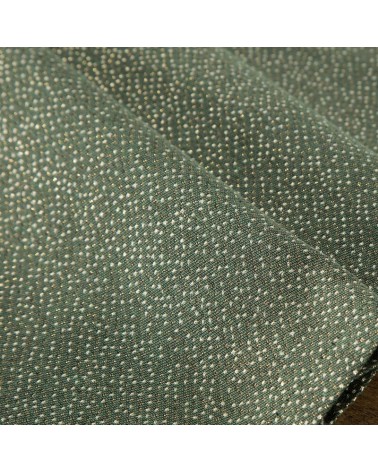 Obrus błyszczący 85x85 Dasher zielony/złoty Eurofirany