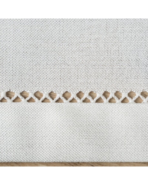 Obrus z mereżką 145x260 Emily biały Eurofirany