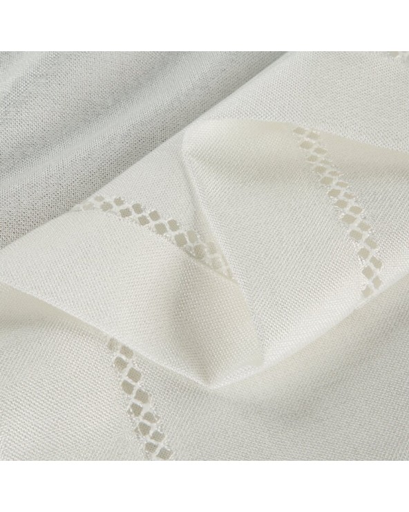 Bieżnik z mereżką 40x140 Emily biały Eurofirany