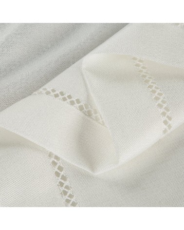 Bieżnik z mereżką 40x140 Emily biały Eurofirany