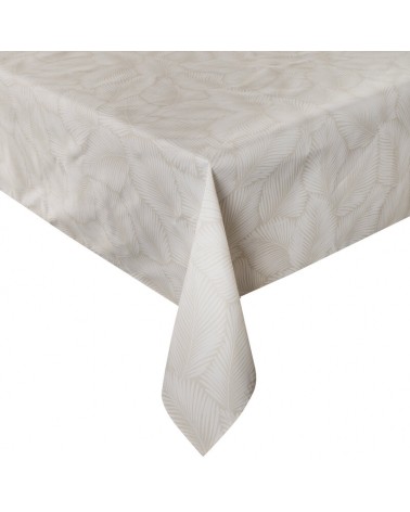 Obrus ogrodowy wodoodporny 140x220 Garden 11G beżowy/biały Eurofirany