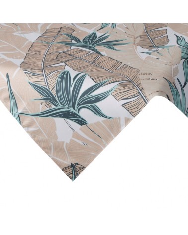 Obrus ogrodowy wodoodporny 85x85 Garden 14D miętowy/beżowy Eurofirany