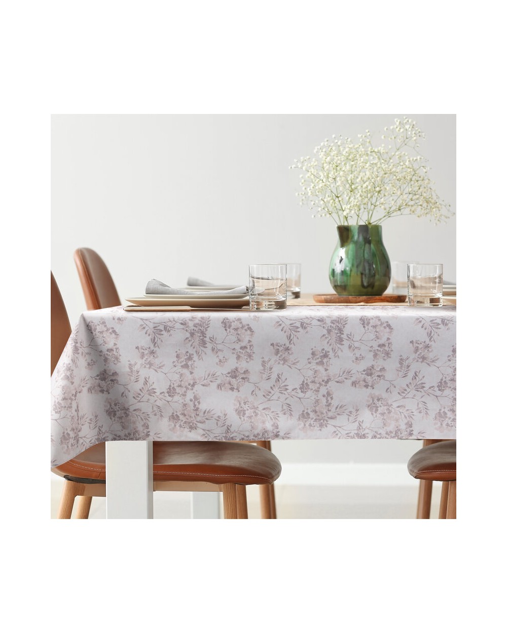 Obrus ogrodowy wodoodporny 140x220 Garden 21G kremowy/beżowy Eurofirany