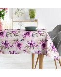 Obrus ogrodowy wodoodporny 140x220 Garden 29G kremowy/różowy Eurofirany