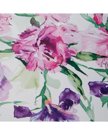 Obrus ogrodowy wodoodporny 85x85 Garden 34D różowy/fioletowy Eurofirany