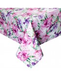 Obrus ogrodowy wodoodporny 140x220 Garden 34G różowy/fioletowy Eurofirany