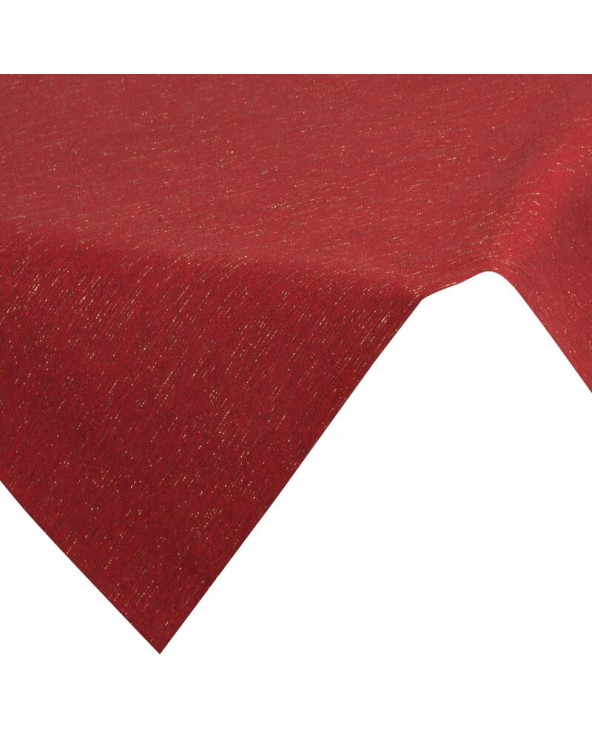 Obrus 85x85 Lise czerwony/złoty Eurofirany
