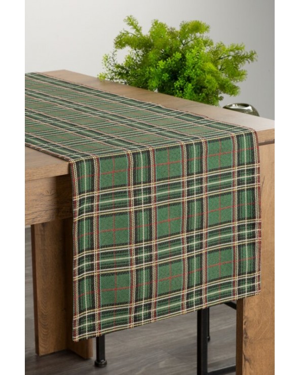 Bieżnik 40x180 Look zielony Eurofirany