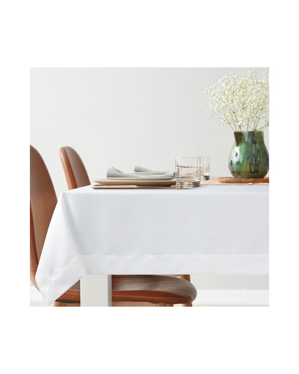 Obrus 145x280 Lucy biały Eurofirany