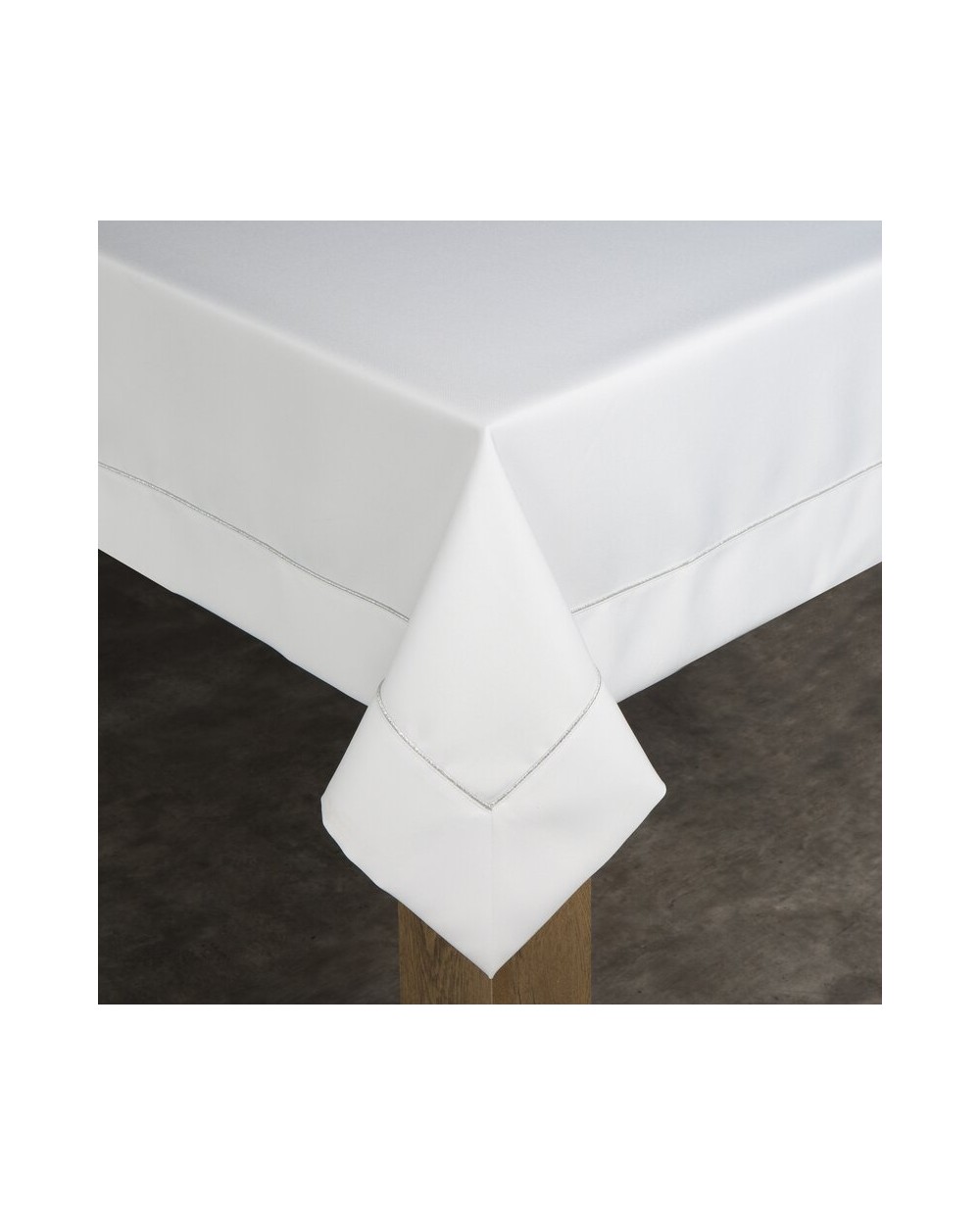 Obrus 145x400 Madele biały Eurofirany