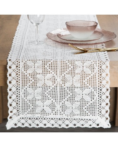 Bieżnik 40x140 Martha biały Eurofirany