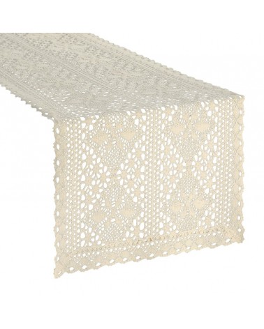 Bieżnik 40x140 Mary jasnobeżowy Eurofirany