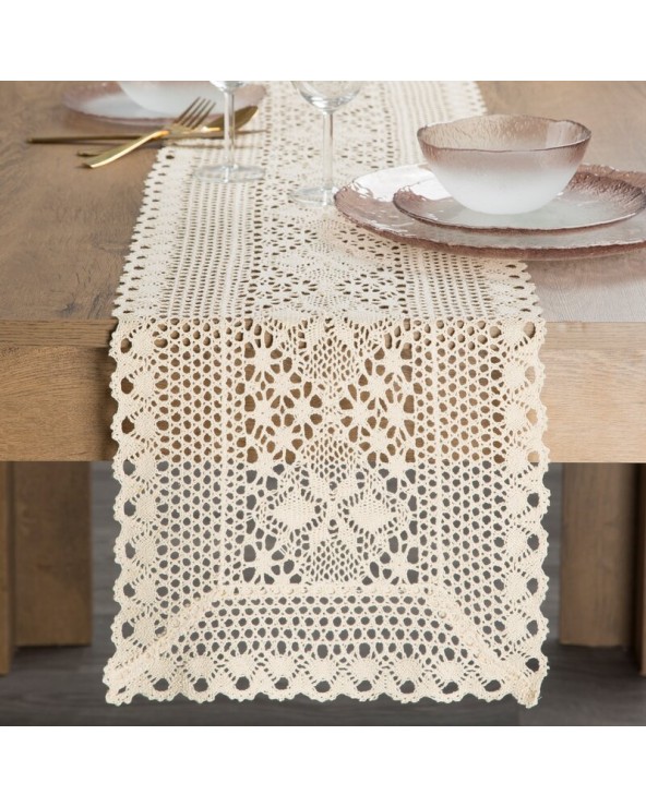 Bieżnik 32x140 Meggy jasnobeżowy Eurofirany