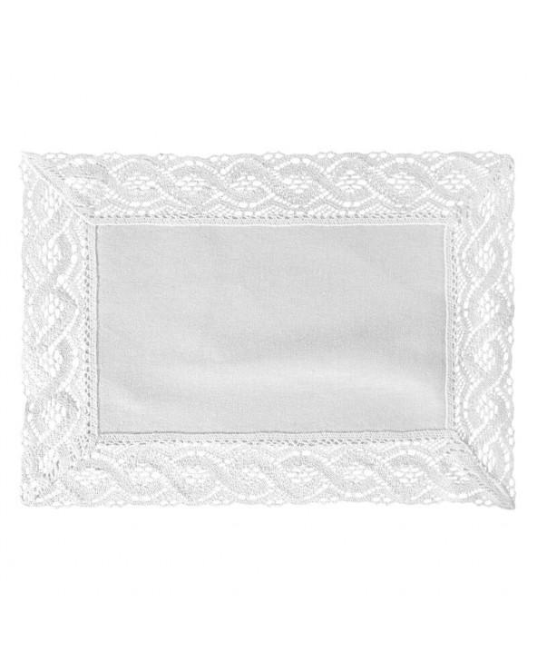 Serwetka 30x40 Susan kpl 4 szt biały Eurofirany