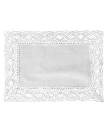 Serwetka 30x40 Susan kpl 4 szt biały Eurofirany