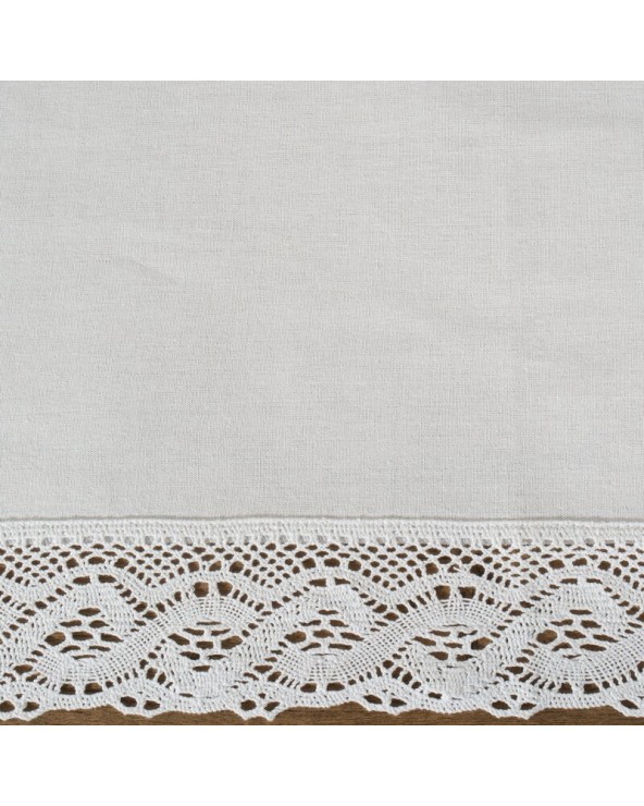 Bieżnik z koronką 40x140 Susan biały Eurofirany 