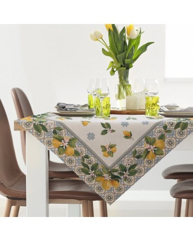 Obrus 100x100 009 naturalny Eurofirany