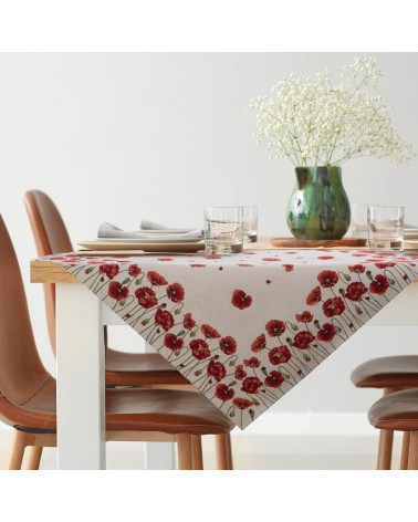 Obrus 100x100 1064 naturalny Eurofirany