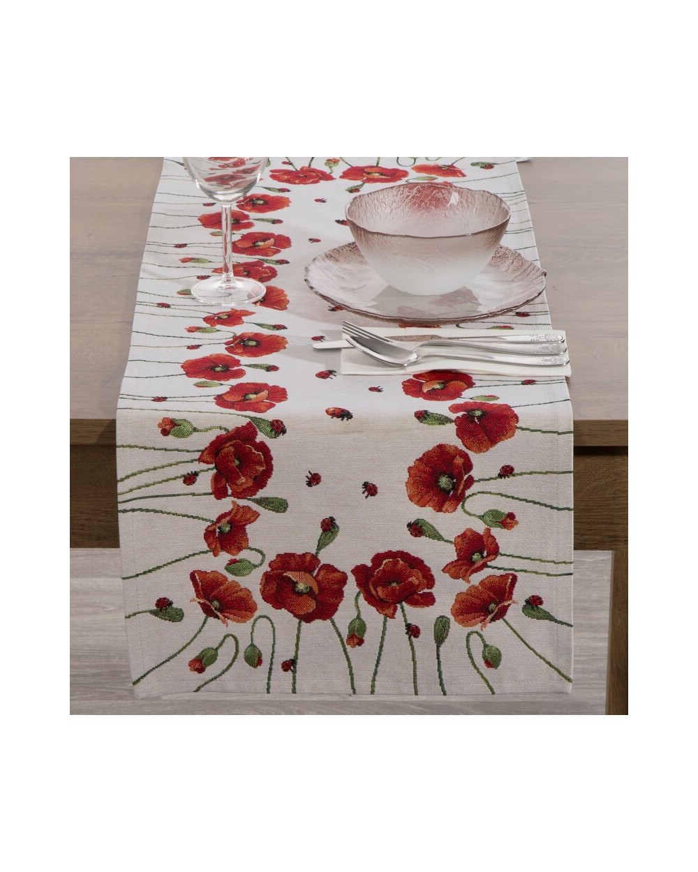 Bieżnik 40x100 1064 naturalny Eurofirany